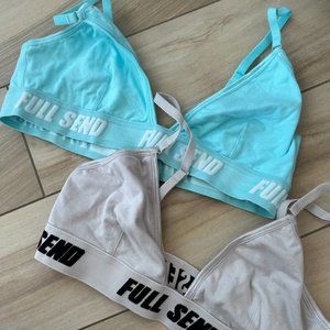 NEW Full Send Triangle Bra SET